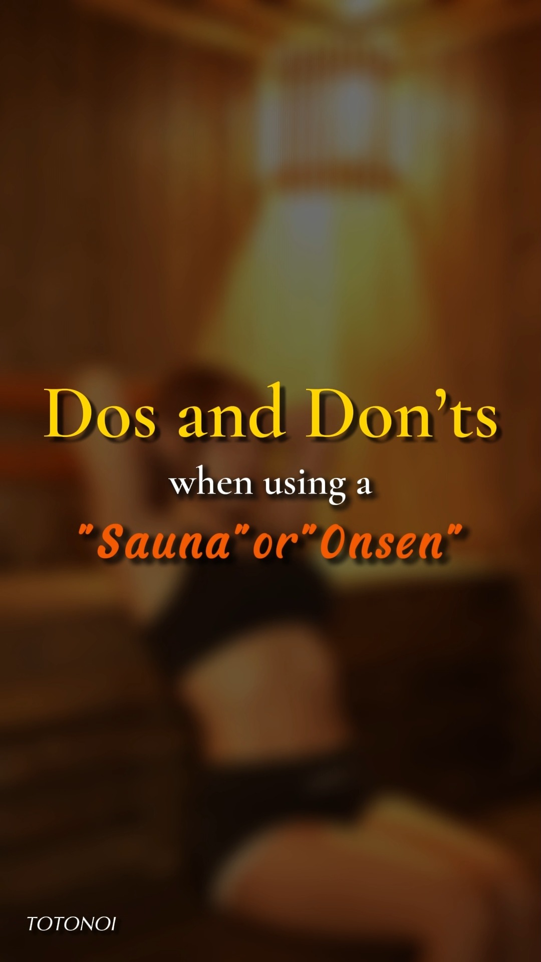 ✨🚨Dos and Don'ts when using a"Onsen" ♨️

🍃Relax and Unwind at Totonoi Sauna & Onsen.
Experience the perfection of a true Japanese onsen. 🇯🇵

Time to recharge❗️Book your session at Totonoi Sauna & Onsen. 

✨🚨 ข้อควรปฏิบัติและข้อห้ามในการใช้ "ออนเซ็น" ♨️

🍃 พักกาย พักใจ ไปกับ Totonoi Sauna & Onsen
สัมผัสประสบการณ์การแช่ออนเซ็นที่สมบูรณ์แบบตามฉบับญี่ปุ่นแท้ๆ 🇯🇵

จองคิวมาฮีลใจกันได้เลย❗️ที่ Totonoi Sauna & Onsen

📥DM us on Instagram to book.

⏰ เปิดให้บริการ: 10.00 น. - 22.00 น.
📍 Totonoi Sauna & Onsen
☎️ 065-820-4406
📧 saunnerpro@gmail.com
🌐 totonoisauna-onsen.com

#TotonoiSauna #Sauna #BangkokWellness #SaunaBangkok
#SaunaThailand #SaunaTime #WellnessJourney #RelaxRecharge
#JapaneseSauna #SaunaLifestyle #YOGA