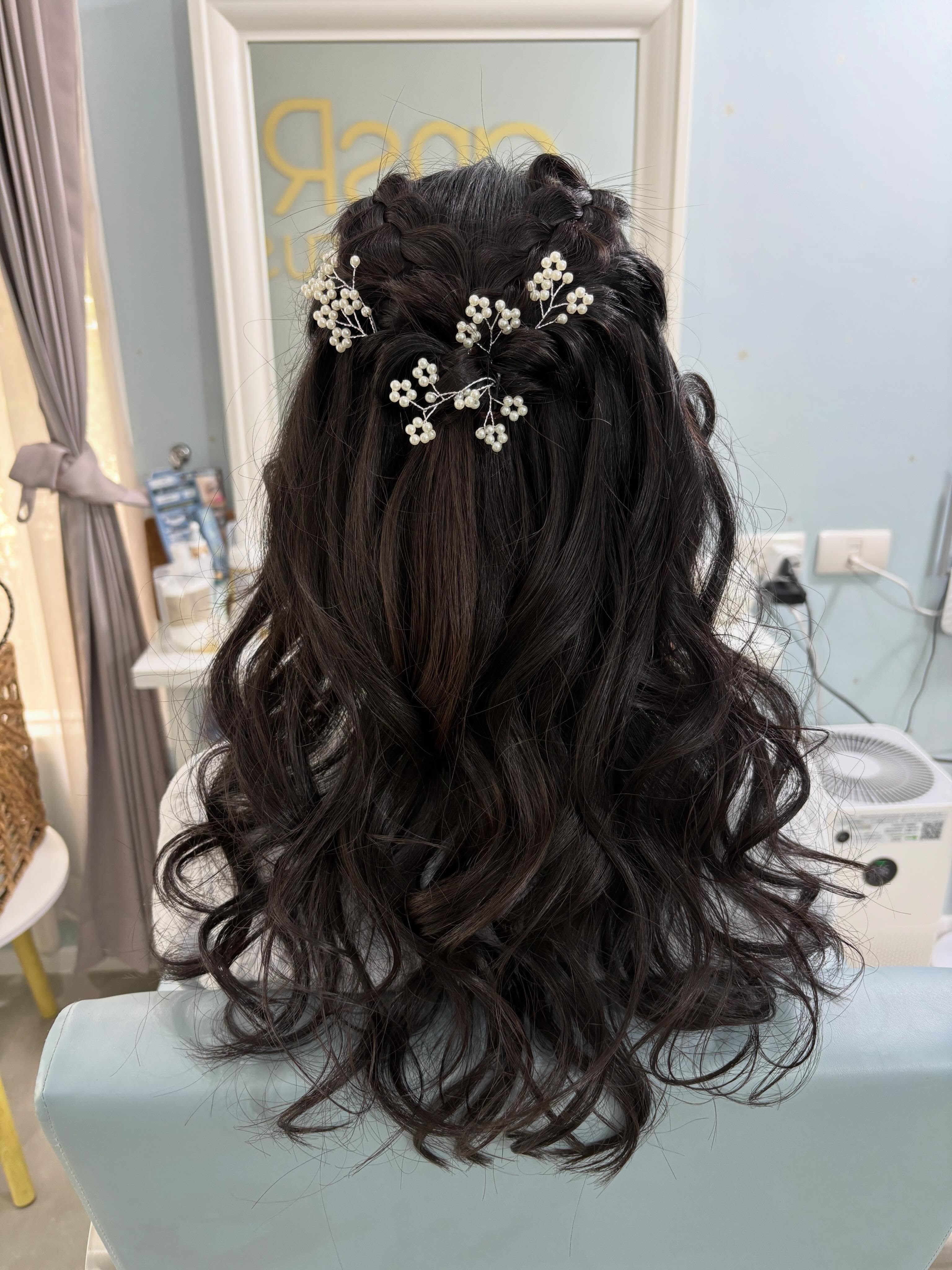 ♡
ヘアセット1400バーツ♪