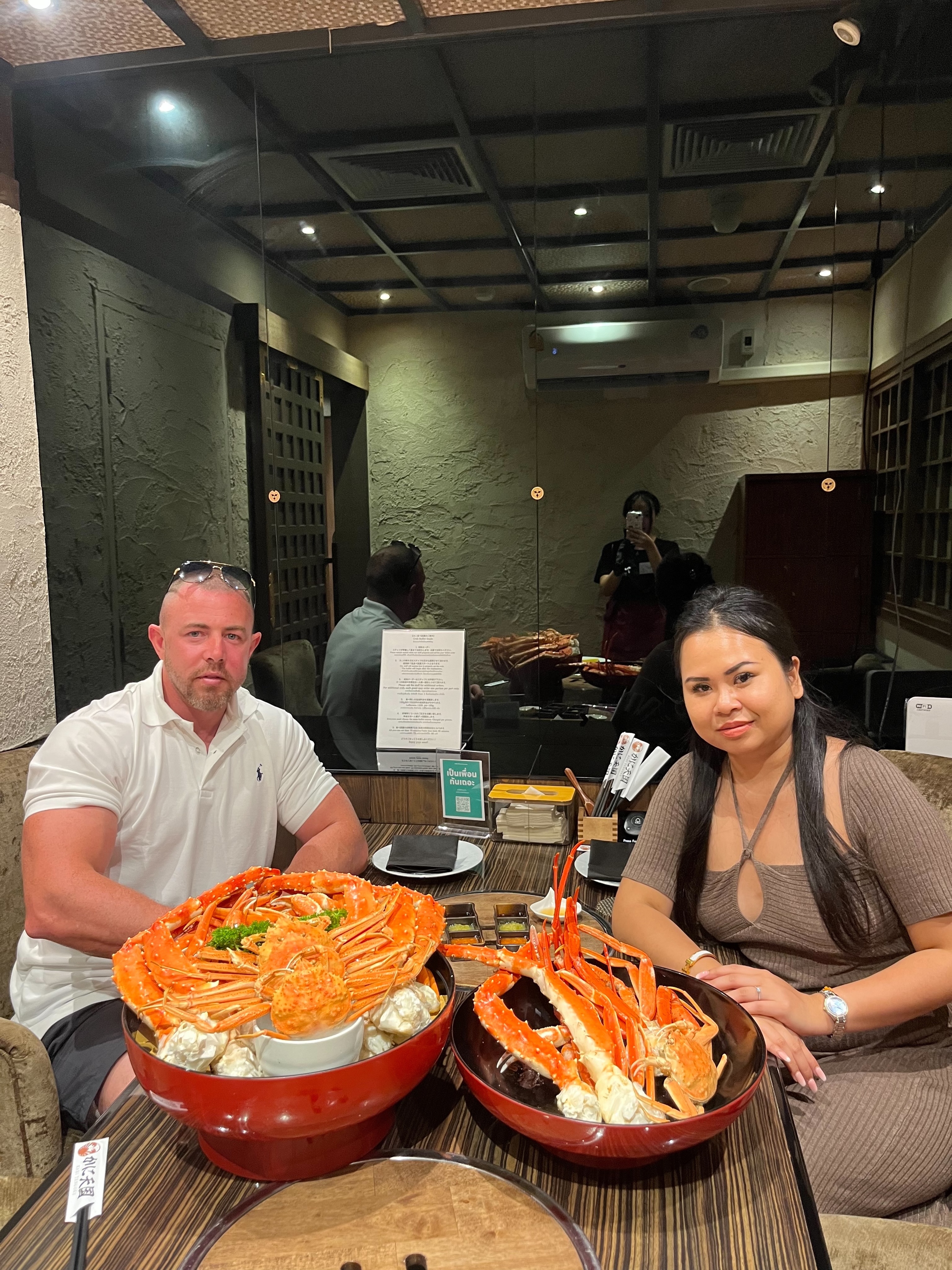 Thank you very much for visiting us ✨️🥰

📍Kanitengoku Asok Sukhumvit23
☎0800743032
LINE @080vecfn
Whats App +66 80 074 3032
📅Monday - Thursday, Saturday - Sunday ⏰11:30 AM - 11:00 PM
📅Friday
⏰3:00 PM - 11:00 PM