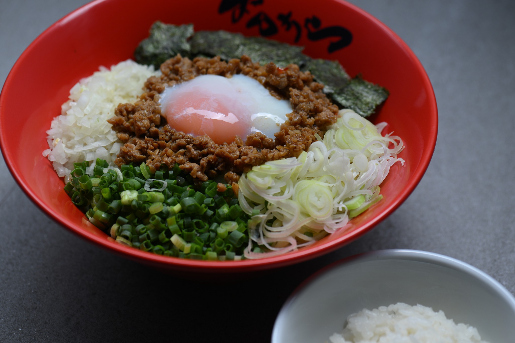 Maze Soba: The Soupless Superstar! 🥢
Craving something different? Try our Maze Soba—thick, chewy noodles tossed in a rich, flavorful sauce with fresh toppings. It’s the ultimate comfort food that’s packed with umami. Available now at Bankara Ramen!