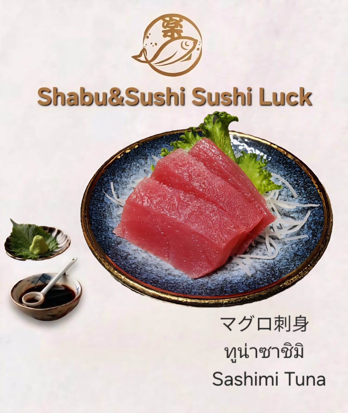 ทูน่าจากทะเล 🐟

เมื่อพูดถึงปลาทูน่า เราขอนำเสนอซาชิมิทูน่าสุดพิเศษที่เตรียมด้วยความพิถีพิถัน เพื่อให้คุณได้สัมผัสถึงรสชาติที่แท้จริงของทะเล และเนื้อที่แน่นและหวานกำลังรอคุณอยู่ พร้อมรับประสบการณ์ที่ไม่เหมือนใครในทุกคำ

ไม่ว่าจะเป็นมื้อกลางวันหรืองานฉลอง  เตรียมตัวมาสัมผัสกันเลย✨

พร้อมลองแล้วหรือยัง? 😋🍣

海からのツナ 🐟

ツナと言えば、私たちは特別なツナ刺身をご用意しております。丁寧に仕上げられ、本物の海の味わいとしっかりとした甘みのある身をお楽しみいただけます。一口ごとに他では味わえない体験をお届けします。

ランチタイムでもお祝いの席でも、ぜひこの機会に味わってみてください✨

もう試してみましたか？😋🍣

Tuna from the sea 🐟

When it comes to tuna, we present a very special tuna sashimi, meticulously prepared so that you can experience the true taste of the sea. Firm and sweet flesh is waiting for you, ready to offer a unique experience in every bite.

Whether it’s lunch or a celebration, get ready to experience it ✨

Are you ready to try? 😋🍣

#สัมผัสรสชาติสด
#อาหารญี่ปุ่นเลิศรส
#ซาชิมิทูน่า
#ความสุขในทุกคำ