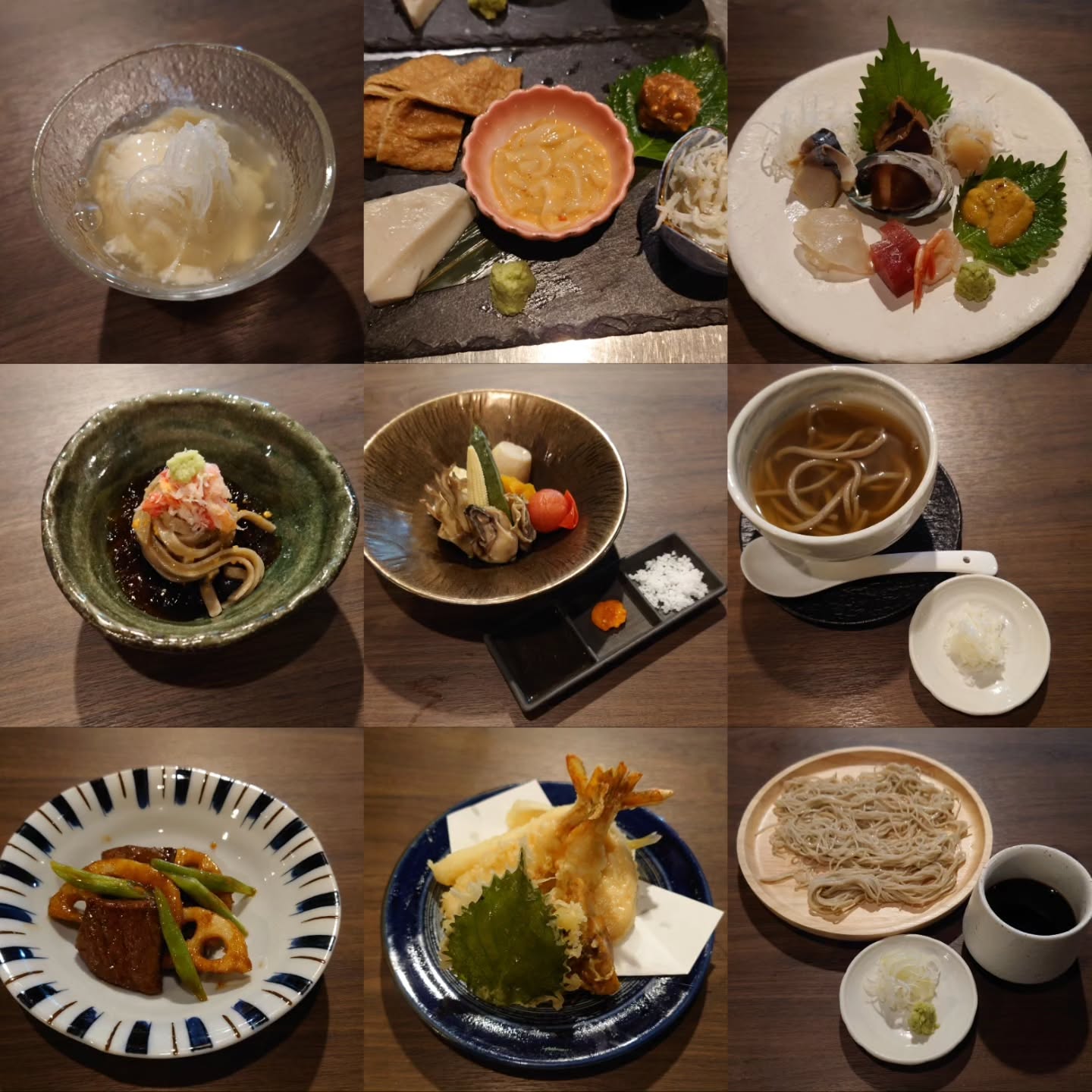 マッサージに行こうかと思うと大雨なんじゃこりゃ、な中の人、KaneHisaです

事前にご予約いただければコースも承りますよ、
ということで昨日のコース
大体の場合は〆のもり蕎麦は十割蕎麦でご案内してます
間の汁物代わりの温かい蕎麦はかねてより計画してた太打ち麺
予算等々色々アレンジできるので是非ご相談を〜

#KaneHisa
#手打ち蕎麦 
#bangkok 
#โซบะ
#コース料理

次はいつ行けるかな…マッサージ