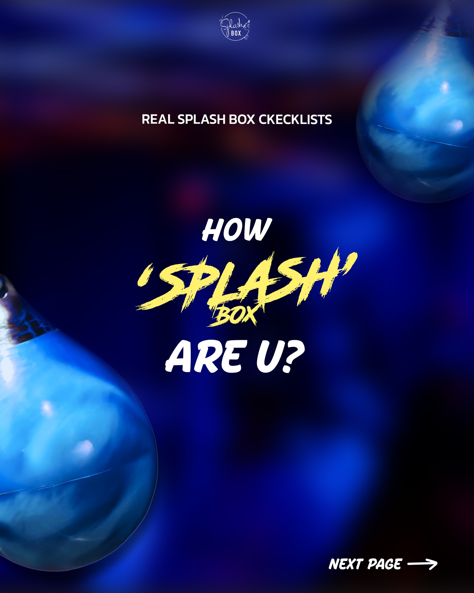 How "Splash Box" are you? 🥊✨

💥ลองเช็กดู คุณมีความ ‘Splash box’ มากแค่ไหน? 👀

คอมเมนต์บอกหน่อยว่าได้กี่คะแนน💙
_________________________
🥊 Splash Box Studio
📌 Marché Thonglor, Building A, 5M Floor
🕘 Opening hours : 9:00 to 22:00
🚿 Full Amenities Provided (Rental Sportswear, Rental Gloves, Rental Towels, Toiletries & Skincare)

#Splashbox #DarkBeatBoxercise
#ผับของคนรักสุขภาพ #boxing #checklist