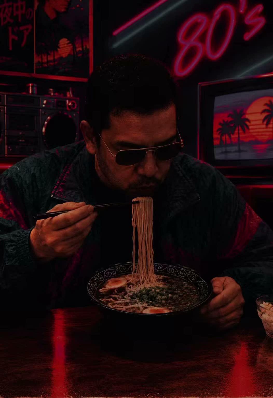 When everyone’s turning their photos into the ’80s… 📼

No Time Machine.
No DeLorean.
Just ramen… and a little AI magic. 😎🍜 #ramenbkk #bangkokramen #thonglor #retro #retrostyle