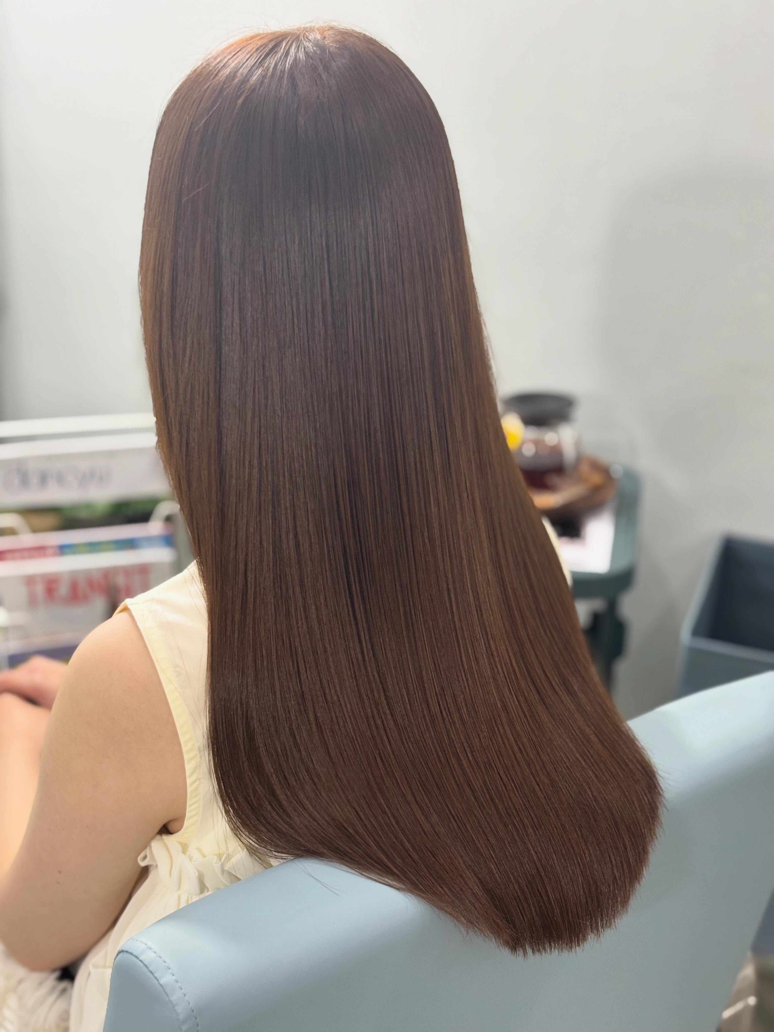 ansRのトリートメントで艶髪に✨
