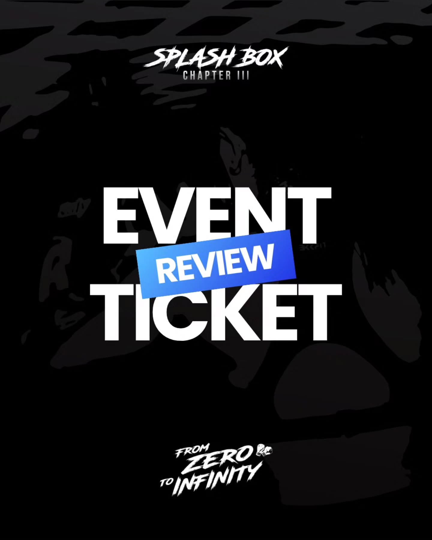 วันที่ 17 ตุลาคมนี้ เราอยากชวนทุกคนมาฉลอง Splash Box ครบรอบ 3 ปีไปด้วยกัน กับงานที่จัดเต็มที่สุดเท่าที่เราเคยทำมา ทุกคนได้มาสัมผัสประสบการณ์สุดพิเศษกับทั้ง 3 โซน:

🥊 PUNCH ZONE — 5 คลาสต่อยมวย ที่เล่าเรื่องราว 3 ปีของ Splash Box

🎮 PLAY ZONE (10AM-5PM) — เกมให้วัดฝีมือหมัดจริง พร้อมบูธพาร์ทเนอร์ และของรางวัลเพียบ

🎉 PARTY ZONE (10AM-10PM) — Free-Flow Bar, Live DJs, DAWN Recovery Station, Tattoo Splash Box และ Super Fan Game

และนี่คือเหตุผลที่บัตรแต่ละใบคุ้มเกินราคา:

EVENT TICKET เพียง 390฿ — แค่บัตรเข้างานใบเดียว ก็ได้เสื้อ Zero Limited Edition มูลค่า 690฿ ไปแล้ว

1 NORMAL CLASS 490฿ — ได้เข้าคลาสจริง พร้อมเสื้อ Zero Limited Edition และสิทธิ์ทุกโซนเหมือนบัตร Event Ticket

1 SPECIAL CLASS 990฿ — คลาสที่เข้มข้นที่สุดของวัน แลกกับเสื้อ Neon Party Limited Edition ที่หาไม่ได้จากที่ไหนอีกแล้ว

1 SPECIAL + 1 NORMAL CLASS 1,290฿ (Best Value) — ได้เข้าคลาสถึง 2 รอบ พร้อมเสื้อ Limited Edition 2 ตัวในใบเดียว (Zero + Neon Party รวมมูลค่า 1,480฿) นี่คือแพ็กเกจที่คุ้มที่สุดสำหรับคนที่อยากสัมผัสทุกช่วงเวลาแบบเต็มๆ

ทุกบัตรไม่ว่าจะเลือกแพ็กเกจไหน
ก็ได้สิทธิ์ Coffee หรือ Juicefee ฟรีจาก BEANS & BIBI, Free-Flow Bar, DAWN Recovery Station, Tattoo Splash Box และ Play Zone แบบจัดเต็มมม

From Zero to Infinity แล้วพบกันวันที่ 17 ตุลาคมนี้

📅 Sat 17 Oct 2026 | 10:00-22:00
📍 Splash Box Studio, Marché Thonglor
🎟️ เปิดขายบัตรแล้ววันนี้ ทาง LINE OFFICIAL @ splashbox

#SplashBoxChapterIII #FromZeroToInfinity #DarkBeatBoxercise