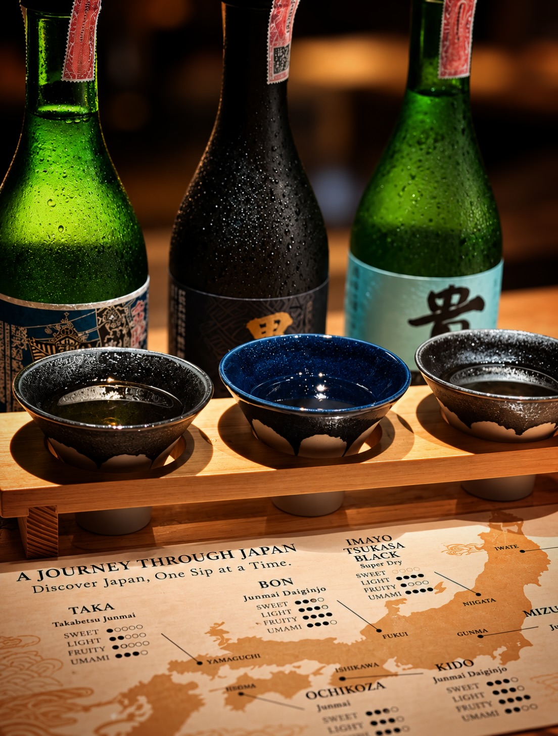 🍶 Discover Japan, One Sip at a Time.

เลือกสาเกญี่ปุ่น 3 ชนิดที่คุณชื่นชอบ แล้วออกเดินทางสัมผัสรสชาติจากทั่วญี่ปุ่น 🇯🇵

ค้นพบความแตกต่างของกลิ่น รสชาติ และเอกลักษณ์ของสาเกแต่ละชนิด ผ่านประสบการณ์ Sake Tasting Flight ที่ AOKI

✨ เลือกสาเก 3 ชนิดได้ตามความชอบของคุณ

Your Sake, Your Choice.

Create your own Sake Tasting Flight by choosing three Japanese sakes from our carefully curated selection.

Discover unique aromas, flavors, and the rich traditions of Japan — one sip at a time.

📍 Robatayaki & Sake AOKI
Sukhumvit 49, Bangkok

#AOKIBangkok #SakeTasting #SakeFlight #JapaneseSake #BangkokDining Sukhumvit49 Robatayaki